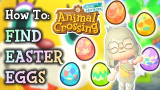 🐰 Animal Crossing New Horizons: How To Find Easter Eggs