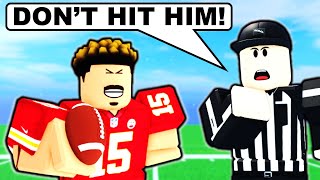 The REFS \u0026 PATRICK MAHOMES Take Over THE PARK! (NFL Universe Football)