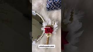 DIY mirror decoration ❤️ craft nikkah wedding's mirror #shorts #youtubepatner #nikah #mirror #1k