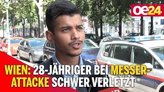 Wien: 28-Jähriger bei Messer-Attacke schwer verletzt