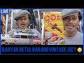 Joey live sambil keluarkan barang barang vintage 😁