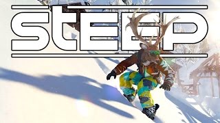 Steep Beta - Snowboarding and Skiing Tricks and Stunts! - Let's Play Steep Gameplay