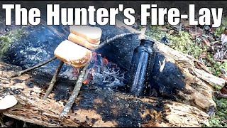 Ideal Fire-Lay for Cooking on the Trail