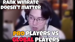 MIRKO TALKS ABOUT DIFFERENCE BETWEEN PRO PLAYERS \u0026 GLOBAL PLAYERS.