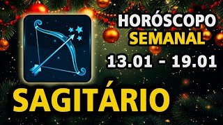 ♐Horóscopo semanal de SAGITÁRIO: 13 a 19 de janeiro de 2025 | horoscopo de hoje