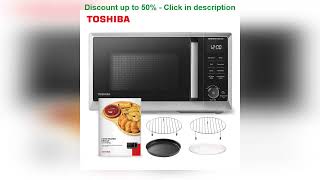 #TOSHIBA 6-in-1 Inverter Countertop Microwave Oven Air Fryer Combo MASTER Series Broil Convection