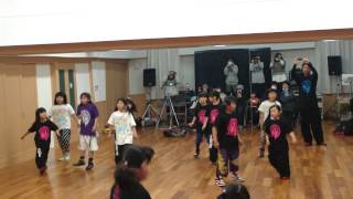 ヒップホップダンス　HIPHOP DANCE　四街道　RISE　キッズクラス　2014　2.18　レッスン