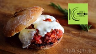 Italian Sloppy Joes recipe