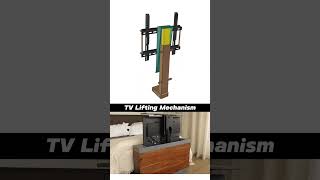 How TV Lifting Mechanism Actually Work#engineering #technology #3ddesign #hometechnology #mechanism