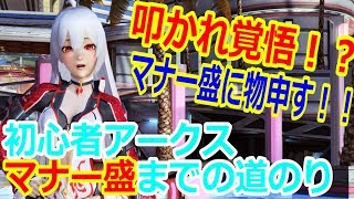 【PSO2】叩かれ覚悟で語る!?私の思うマナー盛?　マトイちゃんと学ぶ初心者アークス!マナー盛までの道のりpart1　（マナー盛とは?編）