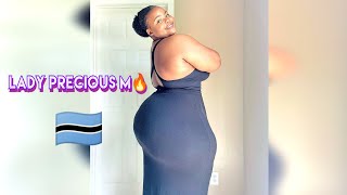 Meet LADY PRECIOUS M 🔥 A Well-endowed Th!¢k \u0026 Curvy Motswana Plus Size Fashion Model ✅Wiki Biography