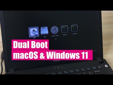 Как установить macOS и Windows 11 на ноутбук Dell