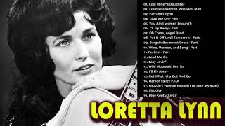 Loretta Lynn Greatest Hits Playlist -  Loretta Lynn Best Songs Country Hits Of All time
