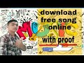 free mp3 or video song download online 100 % working english / hindi ll