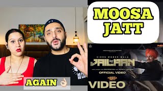 REACTION On  SIDHU MOOSEWALA -Jailaan |Moose Jatt