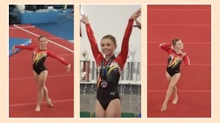 Katie Qualifies For Level 9 Gymnastics | Flippin' Katie