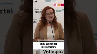 Laura Sachslehner zurückgetreten! #shorts
