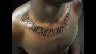 quote tattoos on chest