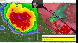 [US-PC-18+] 6May2023 Linneus, Mo: GRLevel3 Radar TORWARN Storm