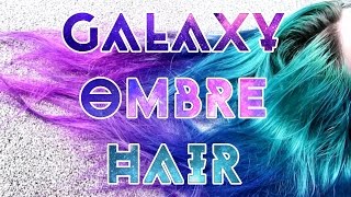 Blue/Purple/Pink Ombre Hair