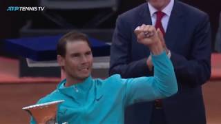 Best Rafael Nadal Shots And Winning Moment | Rome 2019