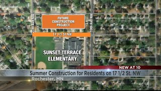 Residents near 17 1/2 St. NW learn more about summer construction