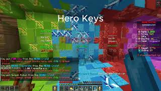 Opening ALOT of keys in minecraft minesteal server (short video) #video  #viralvideo