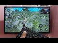 How to play free fire in TV / monitor | play free fire with ⌨️ 🖱controller in mobile flydigi Q1