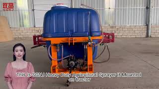 SGNJ High Quality Heavy Duty Agricultural Sprayer