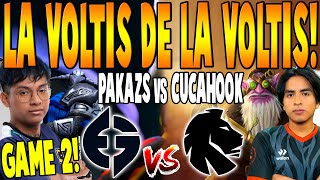 EG vs QHALI [GAME 2] BO3 - La VOLTIS de la VOLTIS! "PAKAZS vs CUCAHOOK" - DPC SA TOUR 2 2023 DOTA 2