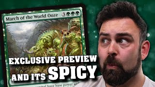 March of The World Ooze - My Aetherdrift Preview Card