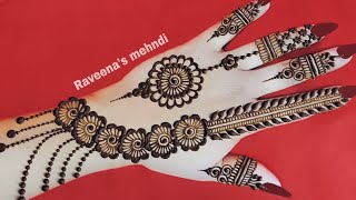 Very Gorgeous Semi Jewellery Mehndi Design New Back Hand Arabic Mehndi Raveena S Mehndi Very Gorgeous Semi Jewellery Mehndi Design New Back Hand Arabic Mehndi Raveena S Mehndi