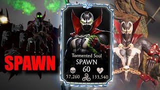 Spawn is Crazy! | MK Mobile SPAWN Gameplay. New Dragon Krystal Packs!