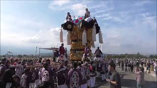 新居浜太鼓祭り２０２４　河川敷