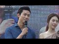 131004 부산국제영화제 택연 남포동 야외무대인사 full biff outdoor greeting event taec nampo ver