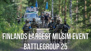 Finlands Largest Airsoft Milsim Event Battlegroup 2025 trailer