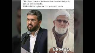 İhsan Şenocak ve Babası Kamil Şenocak Hoca