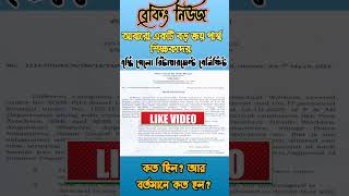 Para Teachers Breaking News #পার্শ্বশিক্ষকশর্ট #parateachershorts #shortvideo #shortnews #shorts