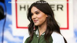 Hailee Steinfeld - Back To Life (Live from The Voice / 2018)top english song | top song | new song |