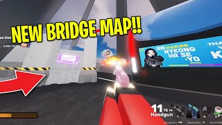 PLAYING THE NEW BRIDGE MAP ON RIVALS ROBLOX!! RIVALS UPDATE 9!!