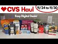 CVS Free and Cheap Digital Couponing Deals This Week | 11/24 to 11/30 | Easy Digital Deals!