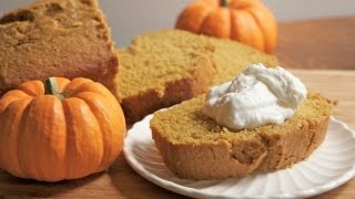 Moist & Fluffy Pumpkin Bread Recipe - How to make Pumpkin Bread