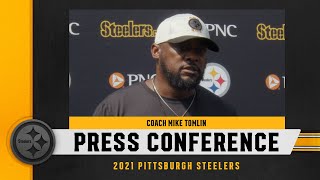 Steelers Press Conference (Aug. 23): Coach Mike Tomlin | Pittsburgh Steelers