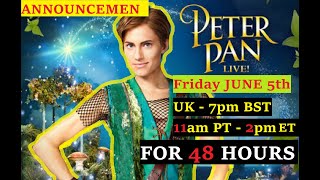 Free Musical - PETER PAN - Friday June 19 | Andrew Lloyd Webber | The Shows must go on