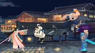 MUGEN Duels #351: Double Slash - Hibiki \u0026 Asuna (Kimono) NEW UPDATE by Sennou-Room