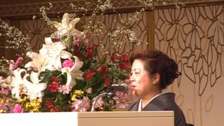 2015 『女性部主張のつどい』 粕屋町商工会女性部　井上　美都子