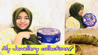 എന്റെ Jewellery Collections കാണണ്ടേ 🌈🤗 | My Jewellery Collections | #zubiishome