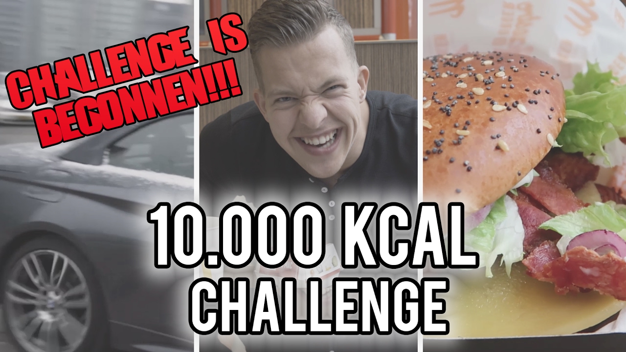 10,000 CALORIE CHALLENGE | Epische Strijd | Man VS Food - YouTube