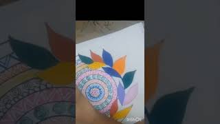 mandala art 🎨🎨🎭