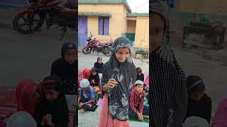 #worldmuslimummah মক্তবের ছাত্রীদের ইসলামিক প্রশ্ন উত্তর #shortvideo#viralvideo